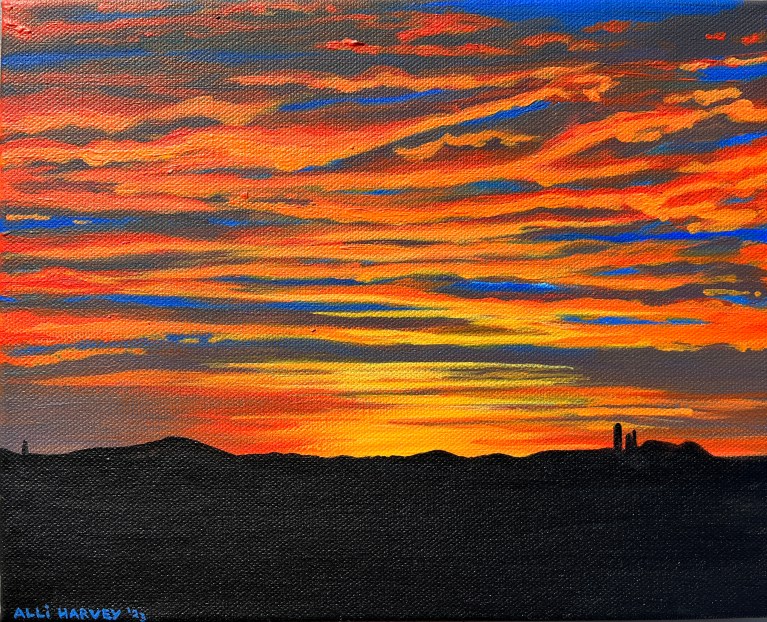 Sold - Saguaro Sunset