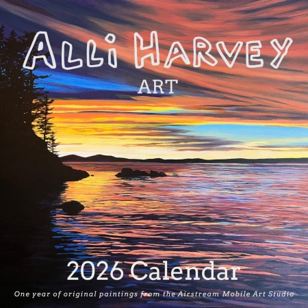 Alli Harvey Art Calendar 2026